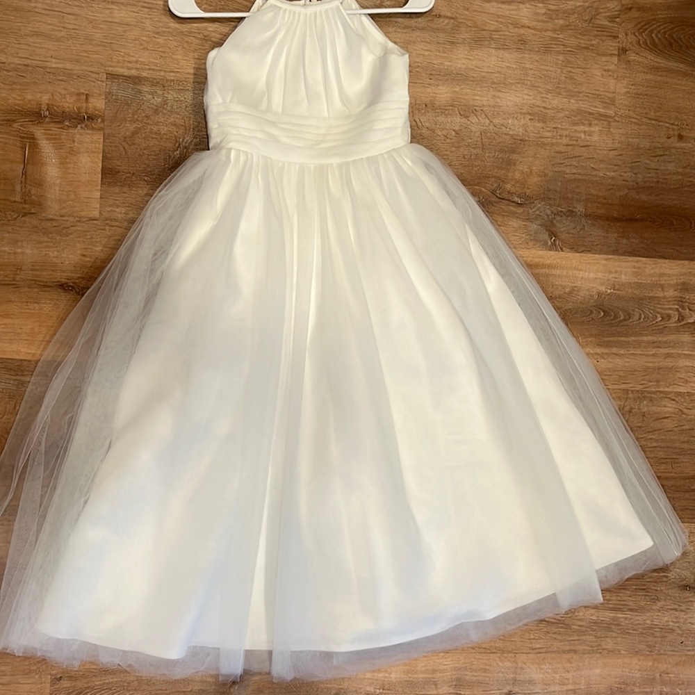 Flower girl / first communion dress - size 9 - worn once for wedding ceremony